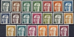 Germany  BRD  Mi.#  2 sets of G.Heinemann  MNH**