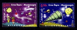 Montenegro Sc# 220-1 MNH Europa 2009