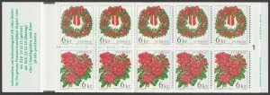 SWEDEN Sc. 2317a Christmas 1998 MNH booklet