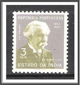 Portuguese India #528 C A Pinto MNH