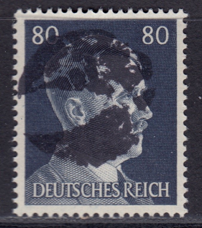 Germany Soviet Zone SBZ - LOCAL BLOSENBERG 80Pf HITLER head - Expertized Richter