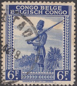 Belgian Congo #203    Used