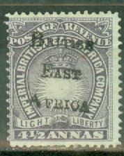 LC: British East Africa 44 mint CV $250
