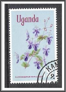 Uganda #125 Flowers CTO NH