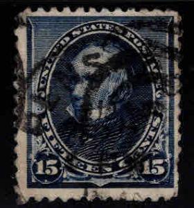 USA Scott 227 Used 1890 nicely centered stamp