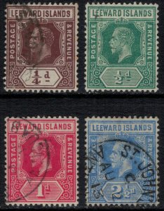 Leeward Islands #46-8,50  CV $11.45 (#50 minor crease)