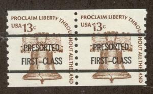 UNITED STATES SC# 1618a VF MNH 1975 Dull Gum Pair