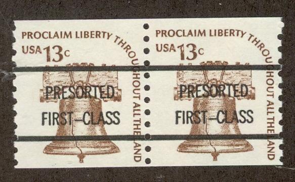 UNITED STATES SC# 1618a VF MNH 1975 Dull Gum Pair