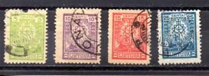 Lithuania 189-193 used