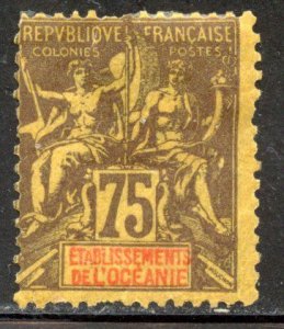 French Polynesia # 19, Mint Hinge Remain.