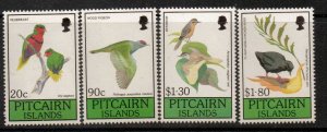 PITCAIRN ISLANDS SG385/8 1990 BIRD PEX 90 MNH
