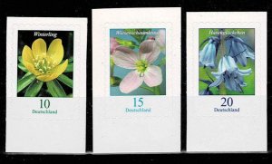 Germany 2018,Sc.#3060-2 MNH Flowers self-adhesive