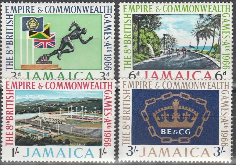 Jamaica #254-7 MNH F-VF (SU4381)