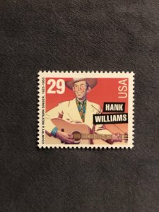 Scott 2723A, Hank Williams perf 11 variety