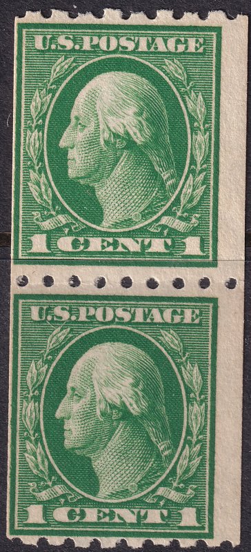 #410 Mint NH, Fine+, Pair (CV $32.50) (CV $13 - ID40898) - Joseph Luft