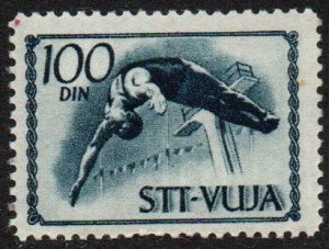 Yugoslavia - Trieste Sc #47 Mint Hinged