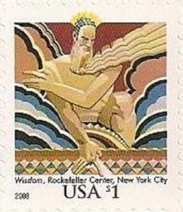 US 3766 Wisdom $1 single MNH 2008