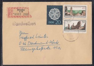 Germany DDR - Jun 6, 1960 Registered Domestic Cover