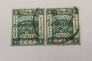 PALESTINE 16af USED PAIR