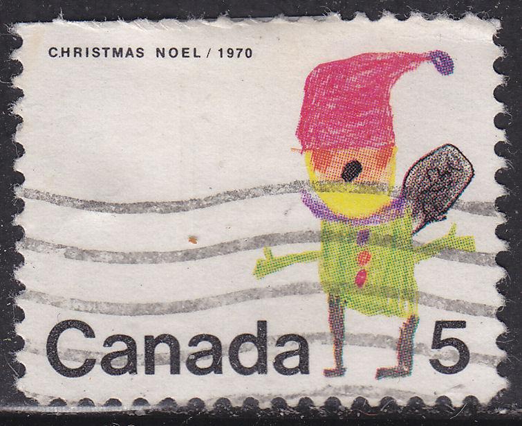 Canada 519 Santa Claus 5¢ 1970