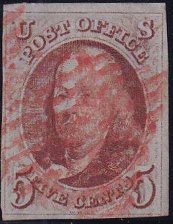 US 1 Early Classics Used VF 4 Margins