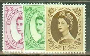 PT: Great Britain 317-333 MNH CV $177.55; scan shows only a few