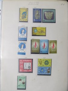 1968 Egypt Stamps MNH**MH* and Used LR105P44-