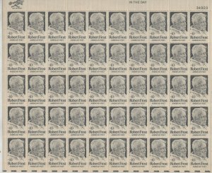 Scott 1526 - Robert Frost. Sheet Of 50. MNH. OG.  #02 1526s50