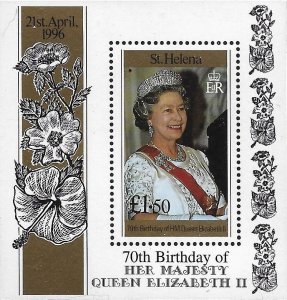 St Helena Scott #'s 676 MNH