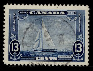 CANADA GV SG340, 13c blue, FINE USED. Cat £10. CDS