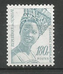 SENEGAL, 1982, MNH 180fr, Fashion Scott 573