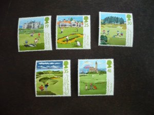 Stamps - Great Britain - Scott# 1567-1571 - Mint Never Hinged Set of 5 Stamps