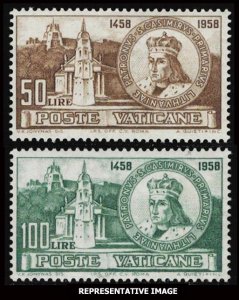 Vatican City Scott 264-265 Mint never hinged.
