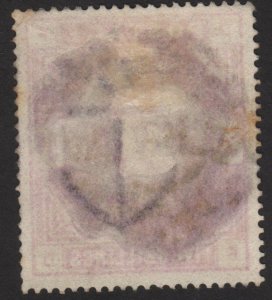 1883, Great Britain 5 Sh, Queen Victoria, Sc 108, Sg 180