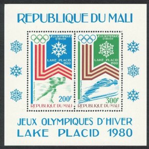 1980 Mali 751-752/B12 1980 Olympic Games in Lake Placid 3,50 €