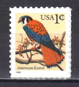 #3031, Single .  Kestrel  MNH.  .1 cent