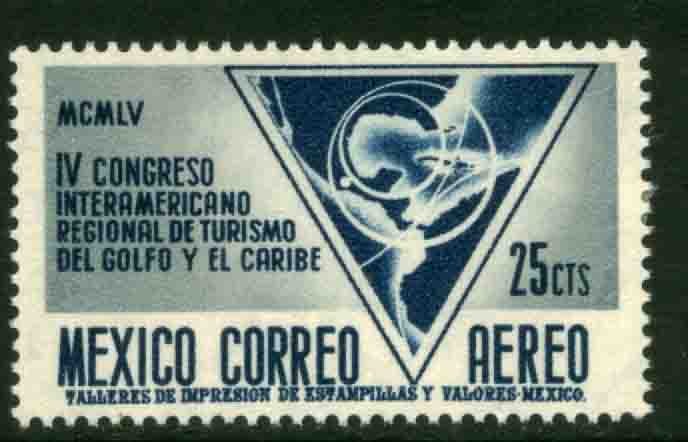 MEXICO C238, Tourism Congr of Gulf of Mexico & Caribbean MINT, NH. VF.