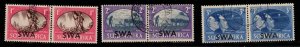 SOUTH WEST AFRICA Scott # 153-5 Used - Victory Issue