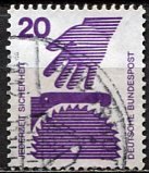 Germany; 1972: Sc. # 1076: O/Used Single Stamp