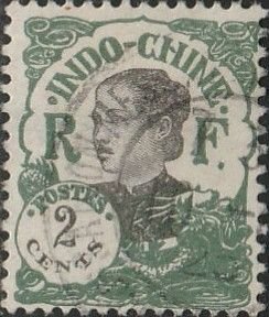 Inso-china, #99 Used, From 1922-23