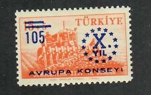 Turkey; Scott 1440; 1959;  Unused; NH