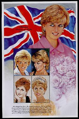 Dominica 2010 MNH Princess Diana, Royalty