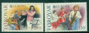 Faroe Is 1985 EUROPA Stamps - European Music Year MUH