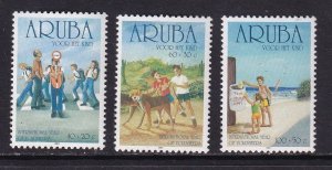 Aruba   #B64-B66  MNH   2001  child welfare