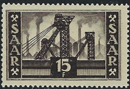 Saar 240 MNH 1950 issue (an1641)