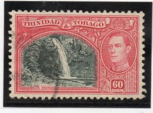 Trinidad & Tobago 1938 Early Issue Fine Used 60c. 033899