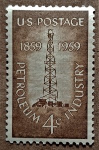 United States #1134 3c Petroleum Industry Centennial MNH (1959)