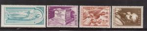 Greece #535 - #538 VF/NH Set