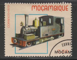 Mozambique 659 Historic Locomotives 1979