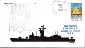 USS Hepburn - 3.5.1988 - US Navy - F44402